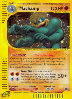 Machamp - pokemon TCG Card