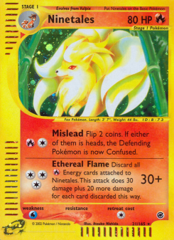 Ninetales - pokemon TCG Card
