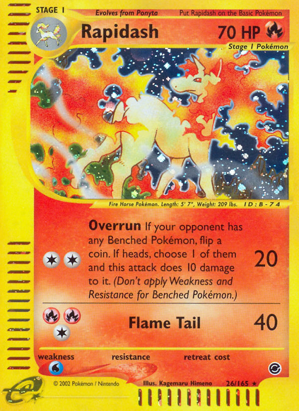 Rapidash - Pokémon TCG Card