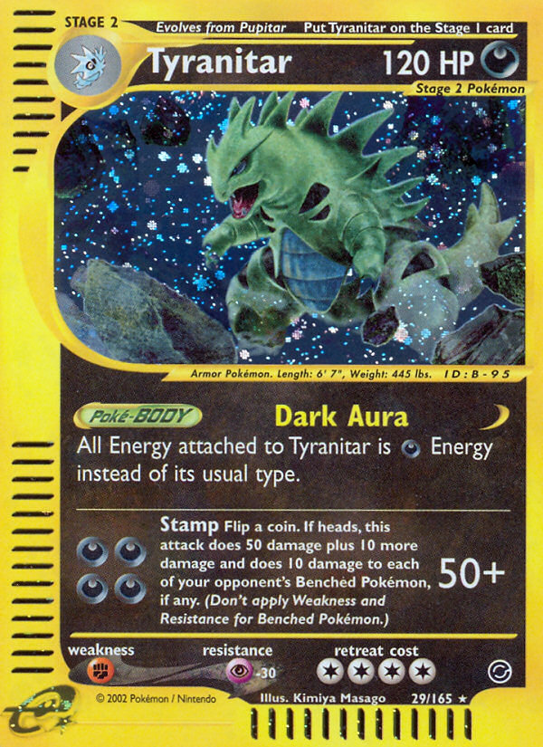 Tyranitar - Pokémon TCG Card