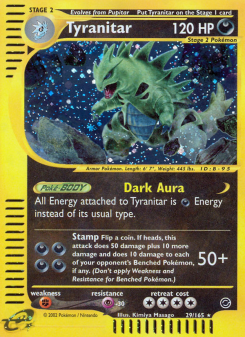 Tyranitar - pokemon TCG Card