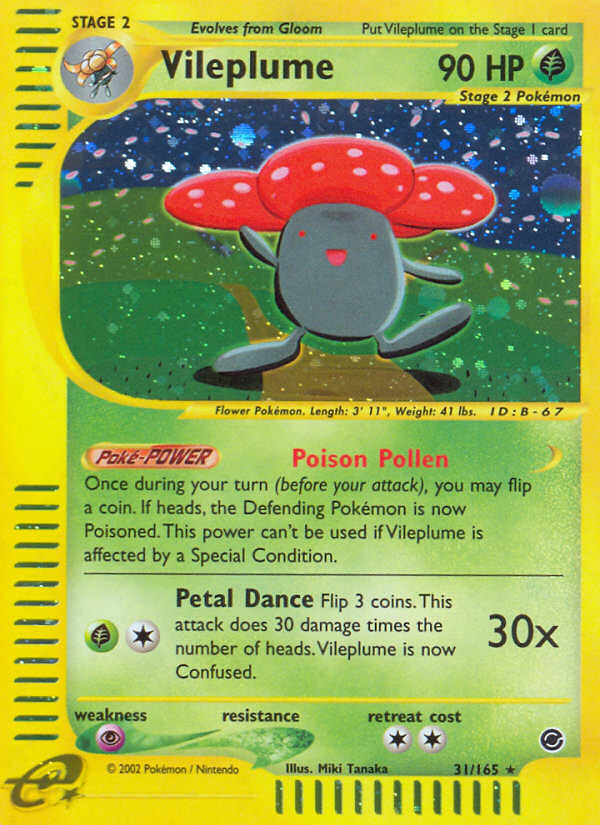 Vileplume - Pokémon TCG Card