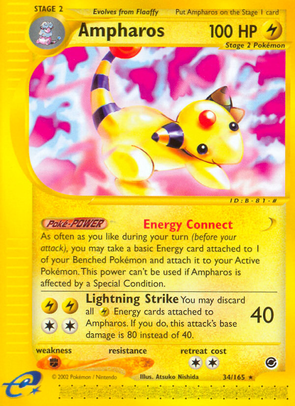 Ampharos - Pokémon TCG Card