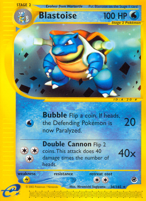 Blastoise - Pokémon TCG Card