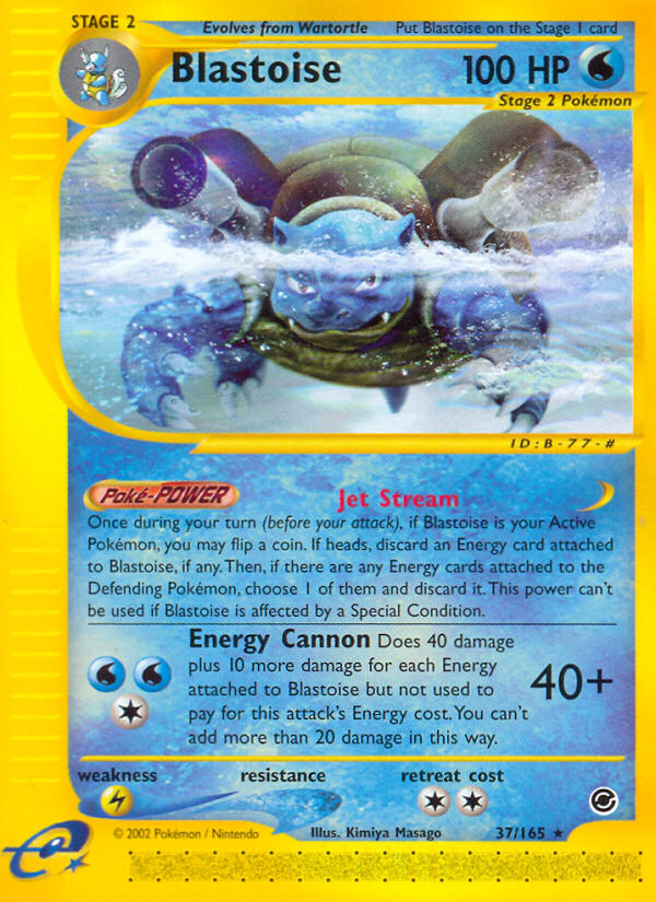 Blastoise - Pokémon TCG Card