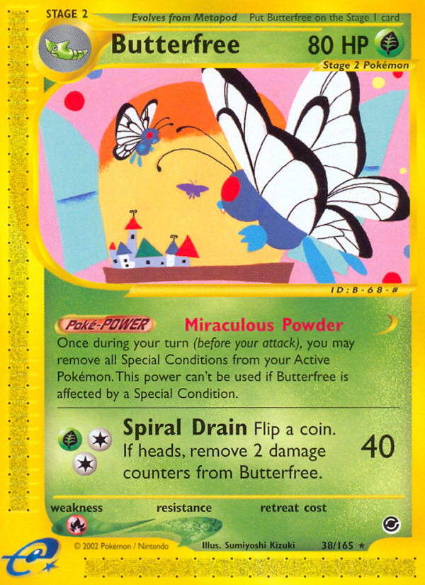 Butterfree - Pokémon TCG Card
