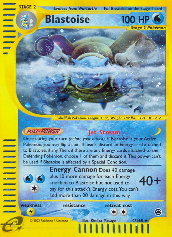 Blastoise - Pokémon TCG Card