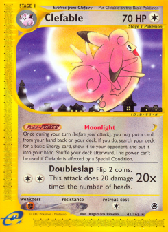 Clefable - pokemon TCG Card