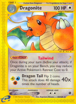 Dragonite - pokemon TCG Card