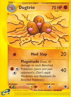 Dugtrio - pokemon TCG Card