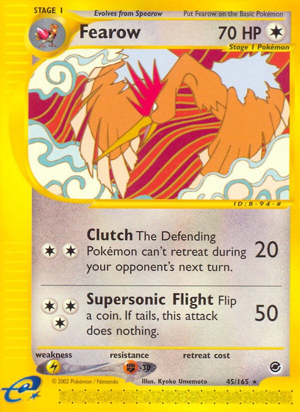 Fearow - Pokémon TCG Card