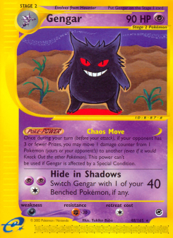 Gengar - pokemon TCG Card