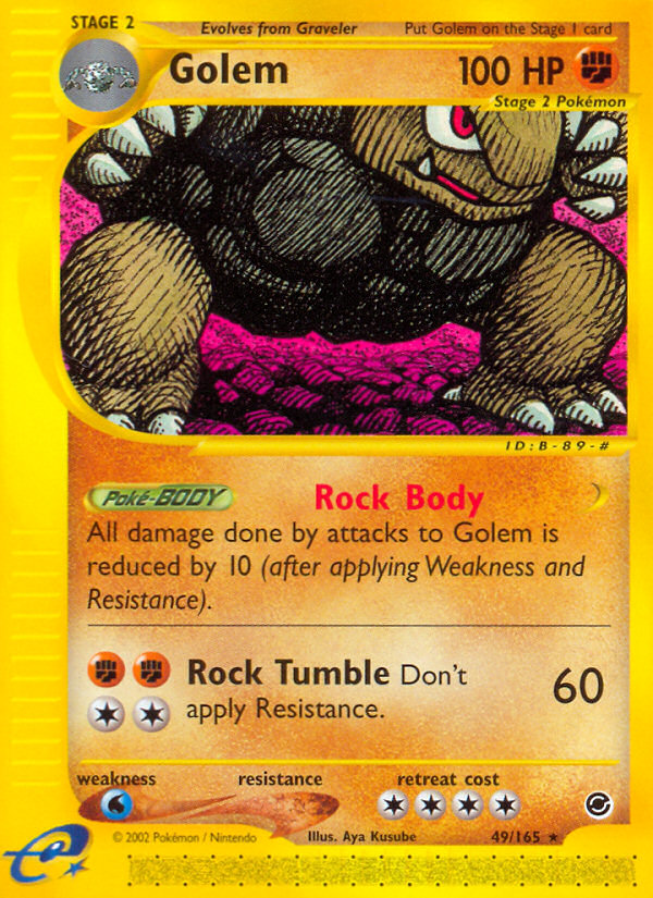 Golem - Pokémon TCG Card