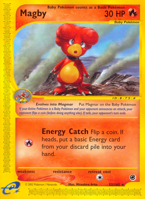 Magby - Pokémon TCG Card