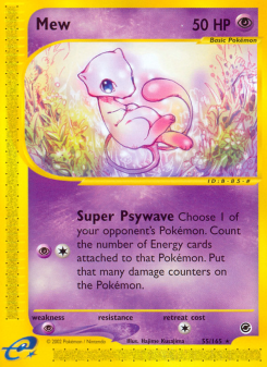 Mew - pokemon TCG Card