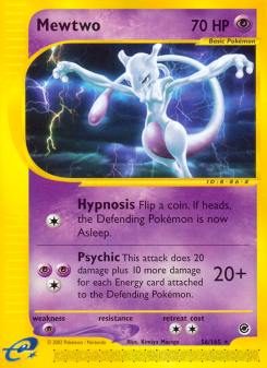 Mewtwo - pokemon TCG Card