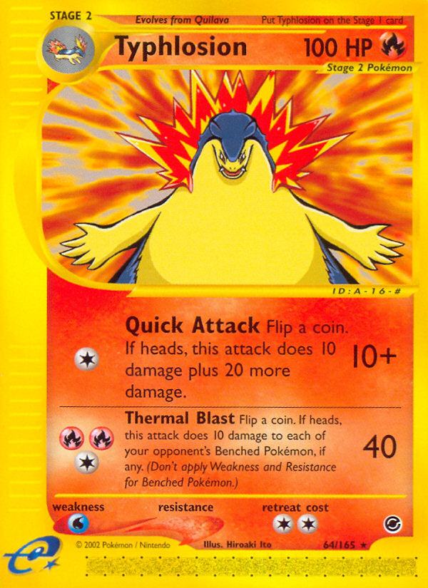 Typhlosion - Pokémon TCG Card
