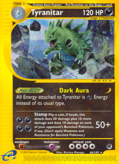 Tyranitar - pokemon TCG Card