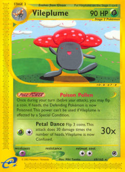 Vileplume - pokemon TCG Card