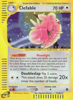 Clefable - pokemon TCG Card