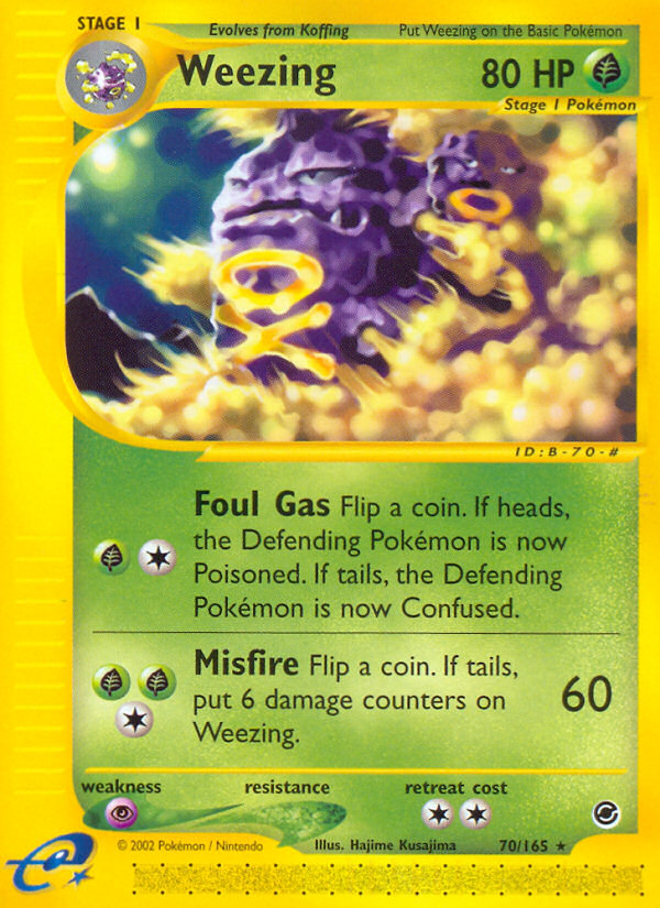 Weezing - Pokémon TCG Card