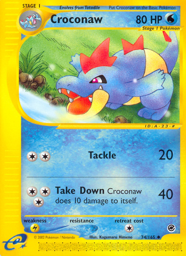 Croconaw - Pokémon TCG Card
