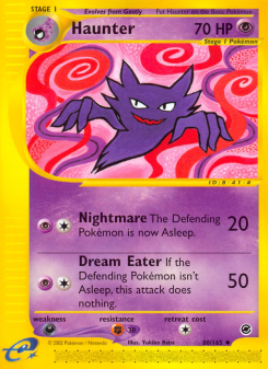 Haunter - pokemon TCG Card