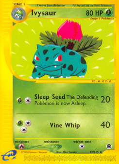 Ivysaur - pokemon TCG Card