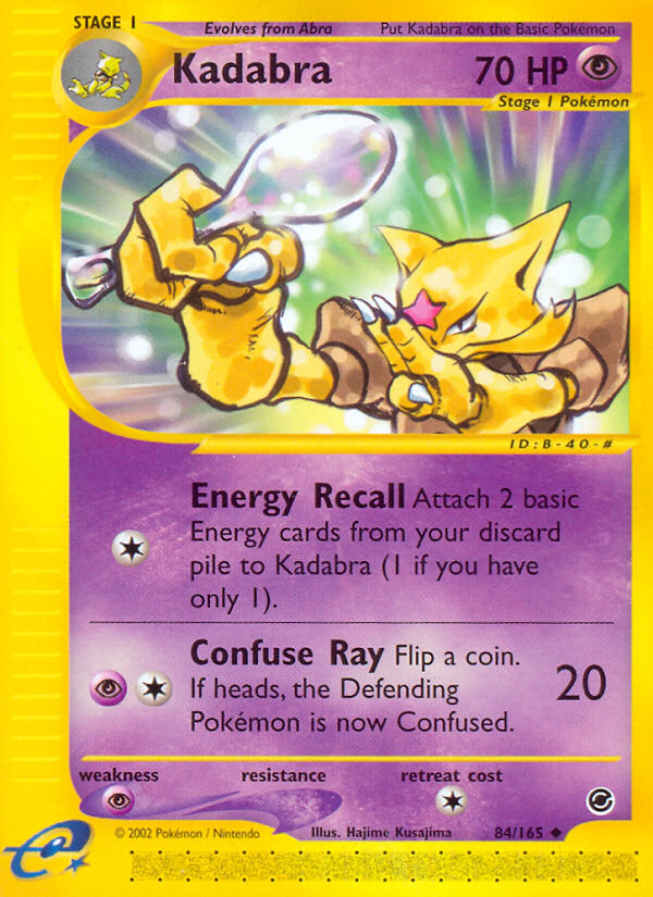 Kadabra - Pokémon TCG Card