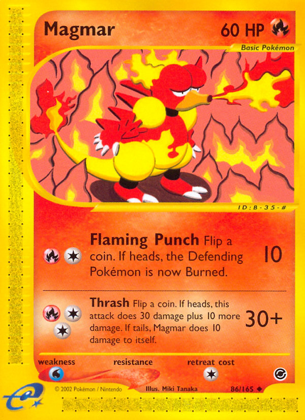 Magmar - Pokémon TCG Card