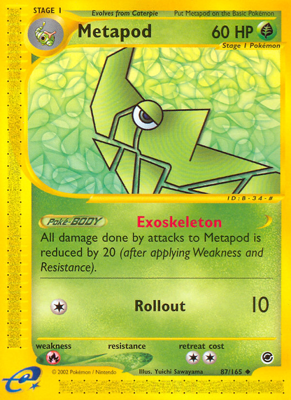 Metapod - Pokémon TCG Card