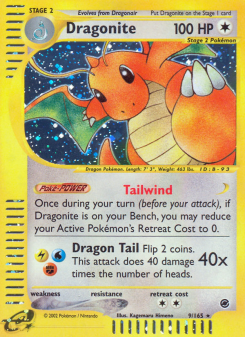 Dragonite - pokemon TCG Card
