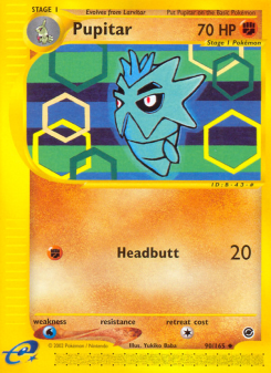 Pupitar - pokemon TCG Card