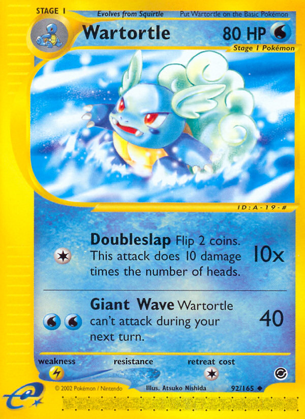 Wartortle - Pokémon TCG Card