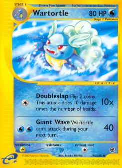 Wartortle - pokemon TCG Card