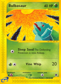 Bulbasaur - pokemon TCG Card