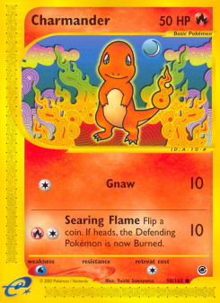 Charmander - pokemon TCG Card