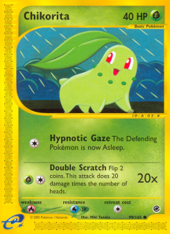 Chikorita - pokemon TCG Card