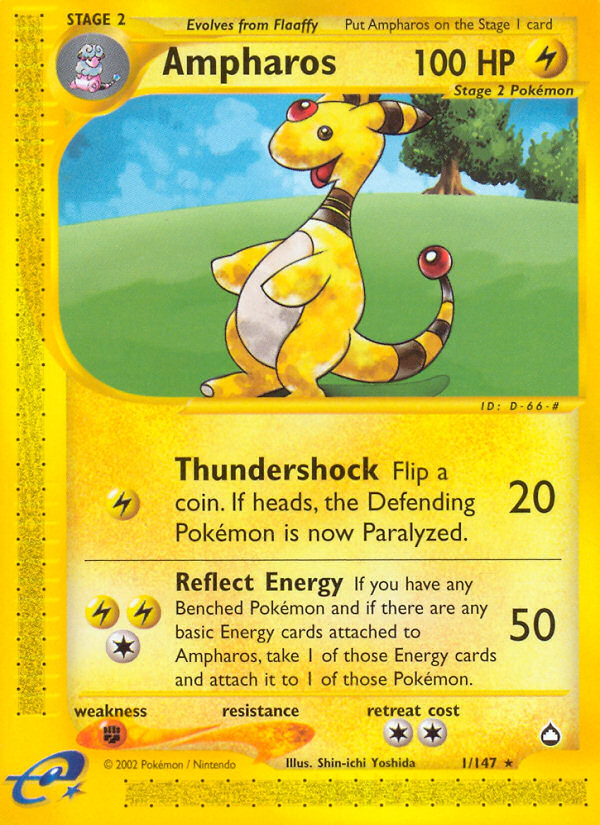 Ampharos - Pokémon TCG Card