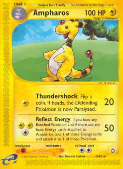Ampharos - pokemon TCG Card