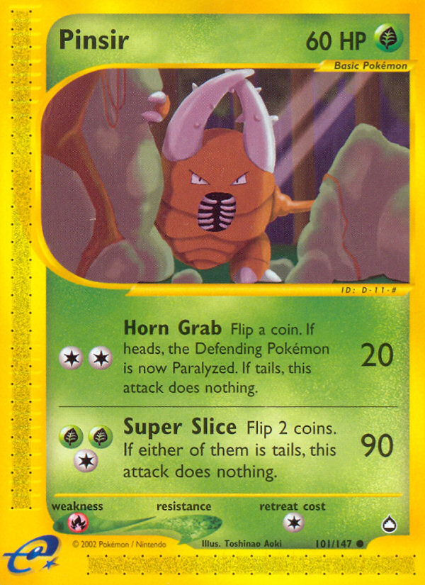 Pinsir - Pokémon TCG Card