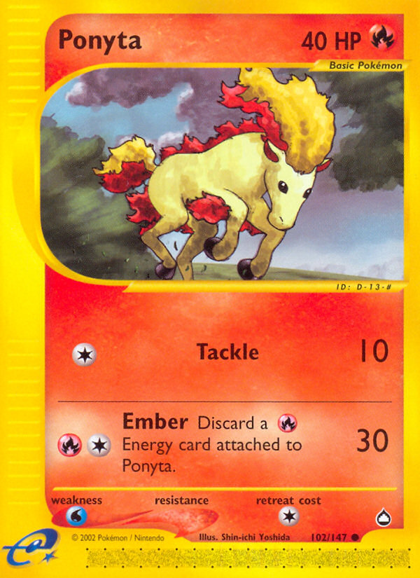 Ponyta - Pokémon TCG Card