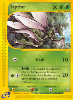 Scyther - pokemon TCG Card