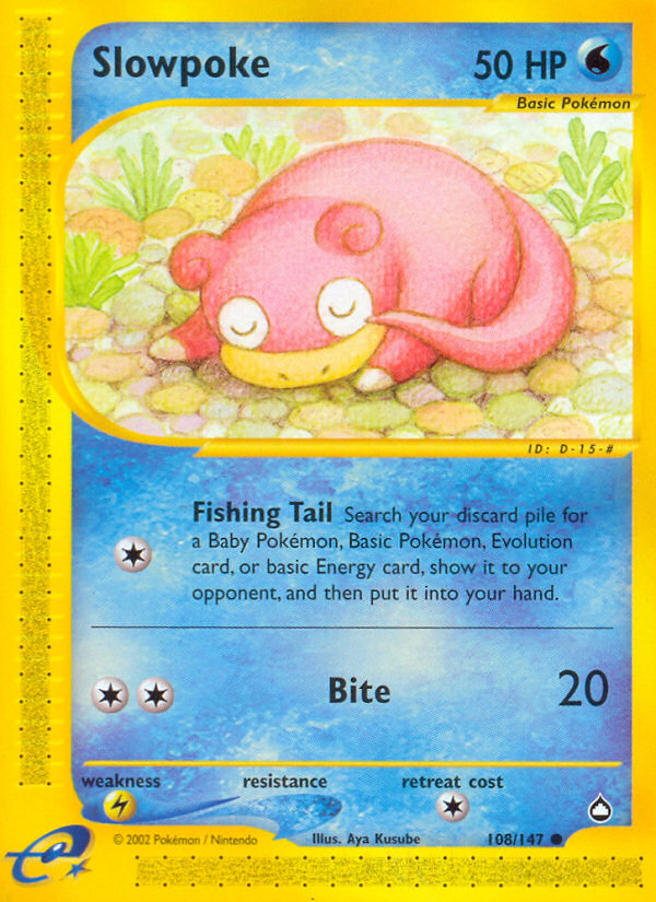 Slowpoke - Pokémon TCG Card