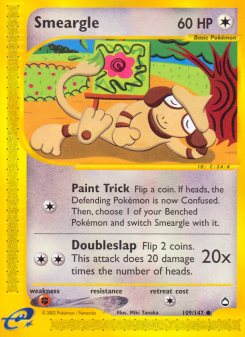Smeargle - pokemon TCG Card