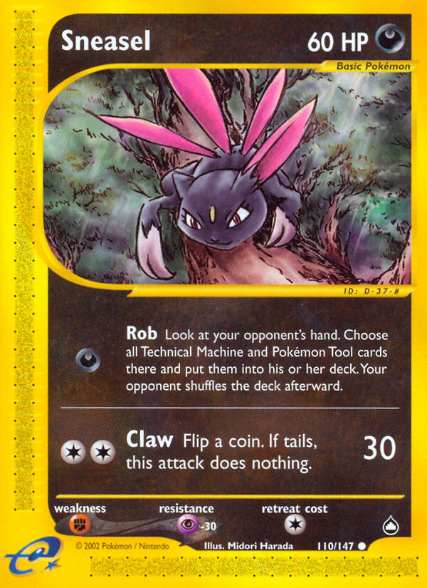 Sneasel - Pokémon TCG Card