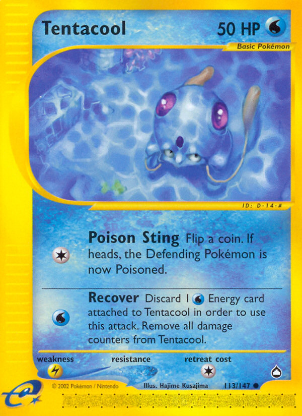 Tentacool - Pokémon TCG Card