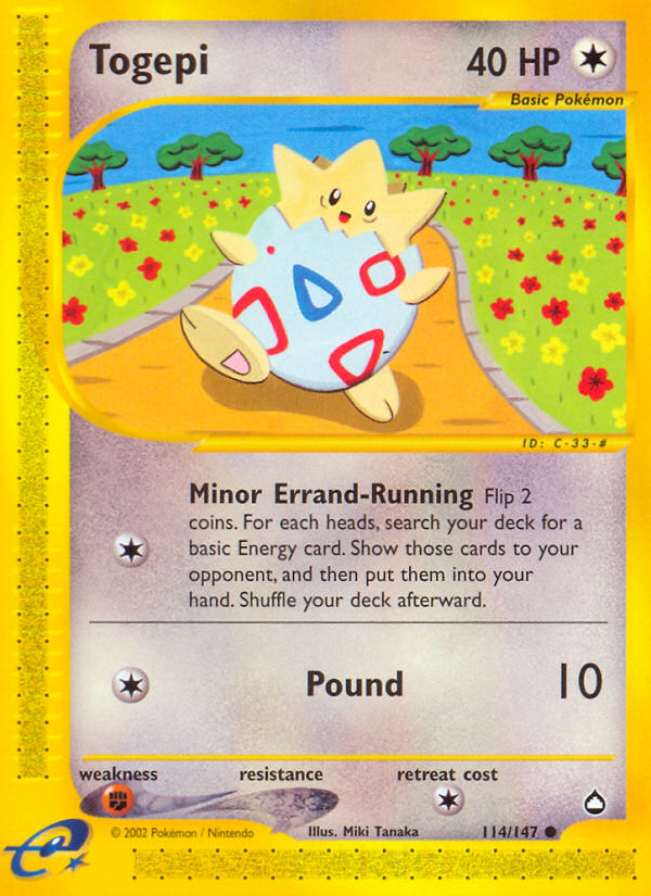 Togepi - Pokémon TCG Card