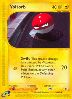 Voltorb - pokemon TCG Card