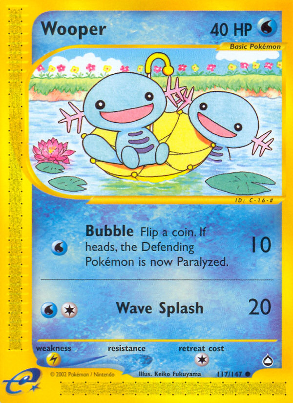 Wooper - Pokémon TCG Card